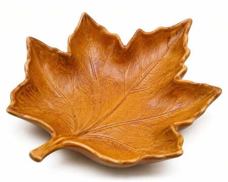 Autumn Leaf Serving Bowl