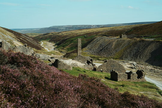 Old Gang Smelt Mines, Surrender Bridge,  Swaledale, Yorkshire Dales, North Yorkshire, UK