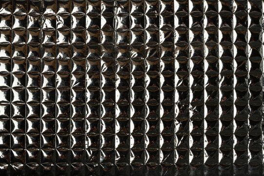 Metal square pattern surface background