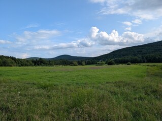 Fototapeta premium The Windham Path trail in the Catskills Mountains, New York - August 2026