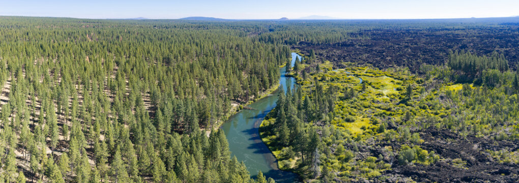 The scenic Deschutes River is a scenic 252-mile tributary of the Columbia River in Central Oregon. It flows through Bend and offers whitewater kayaking, rafting, paddle boarding, and great fishing.