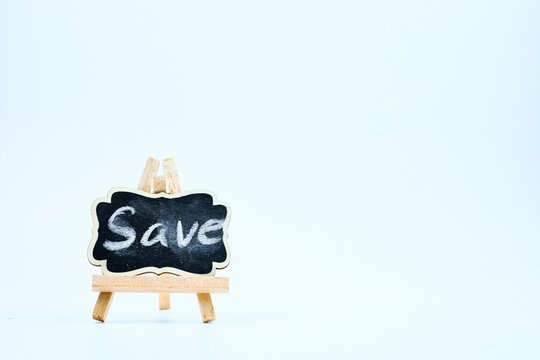Chalk Blackboard Save