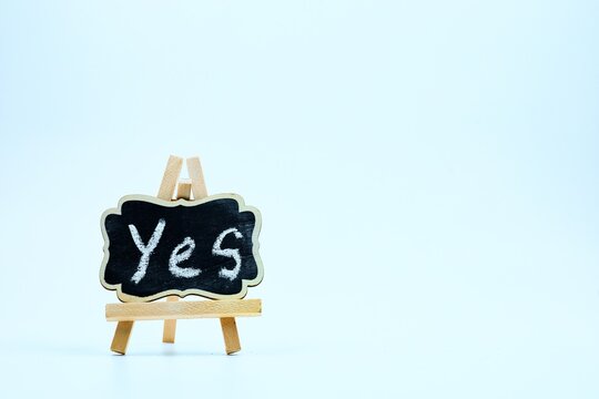 Chalk Blackboard Yes