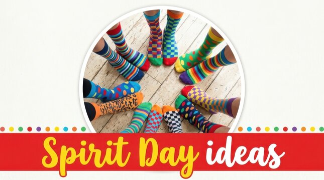 Colorful patterned socks arranged in a circle showcase playful designs and vibrant hues hosiery footwear garments apparel striped polka-dot checkered