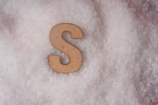 Organic White Sea Salt Pile