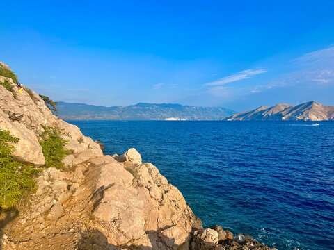 Badebucht bei Baska, Krk