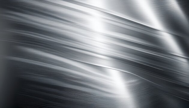 brushed metal silver texture background shiny lustrous chrome metallic pattern background
