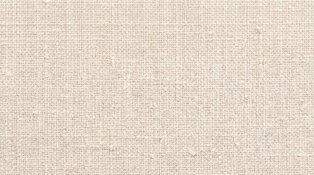 Beige Linen Canvas Fabric Texture Background