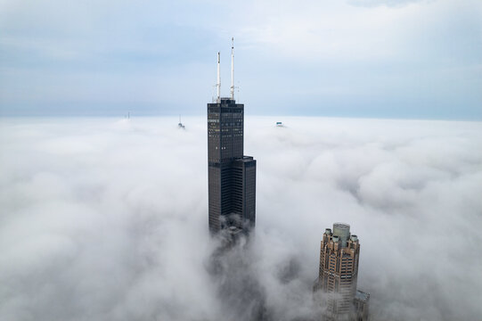 Sears Tower above the Clouds