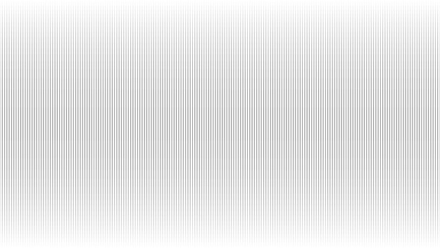 Vertical scanlines glitch effect and VHS screen interference overlay isolated on transparent background. PNG