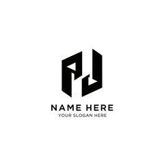 Obraz premium Modern Abstract Logo with Placeholder Text - Vector Art
