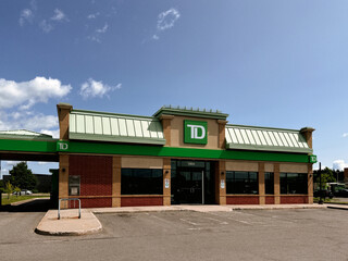 Fototapeta premium La Banque Toronto-Dominion, TD à Québec