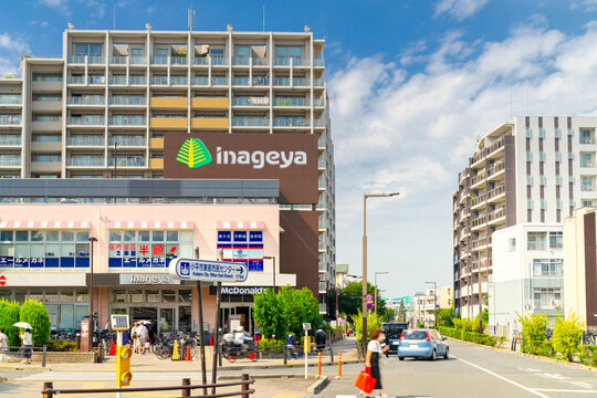 西武新宿線・花小金井駅　北口風景