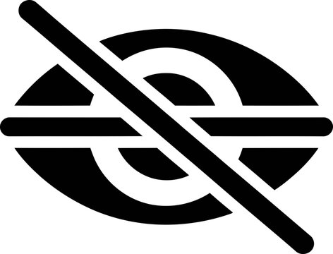 Low Vision symbol. blindness line icon, outline vector logo illustration, linear pictogram isolated on white. Vector Illustration