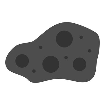 asteroid flat icon