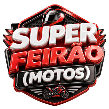 Motorcycle Mega Sale 3D Promotional Badges Collection