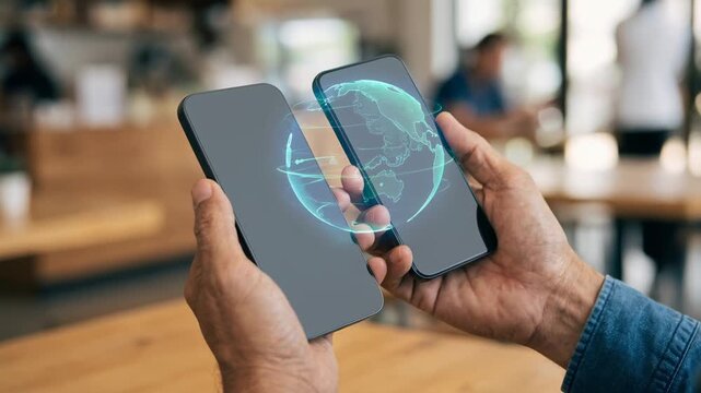 Peer to peer NFC transfer peer nfc transfer smartphone mobile data hub