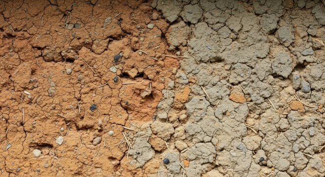 Close up of weathered rustic stone texture surface.