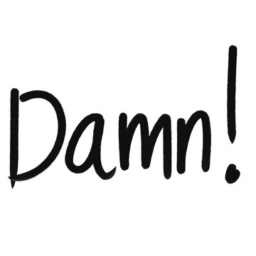 Damn Expression Typography