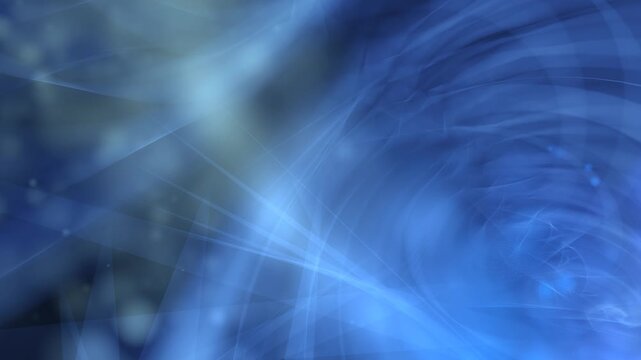 A mesmerizing video featuring a deep blue vortex of glowing filaments spiraling inward with hypnotic rhythm