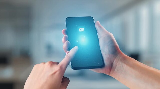 Email icons show digital communication, email service, and inbox management. Email supports online messaging, email notification, and secure exchange. Gist