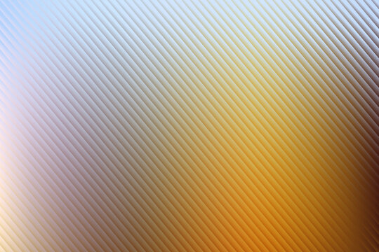 Abstract background with diagonal lines and a soft gradient of blue and orange colors