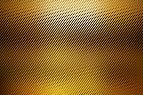 Abstract golden background with diagonal lines creating a modern metallic texture pattern design.