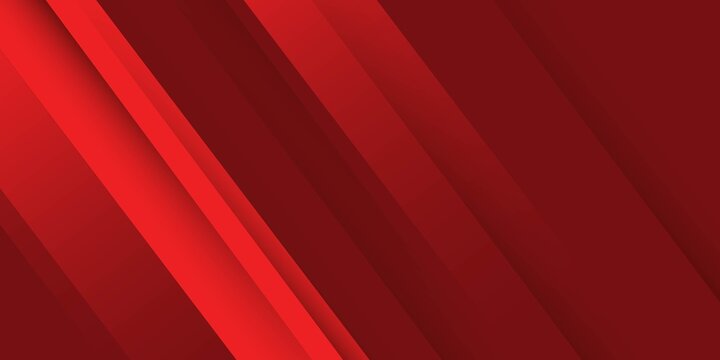 Modern abstract gradient dark red banner background