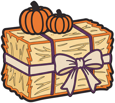vector illustration of a gift box