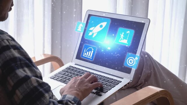 Startup launch and business growth concept, rocket symbolism, entrepreneurship, startup innovation, and early-stage success strategies for new business development and expansion. Spire