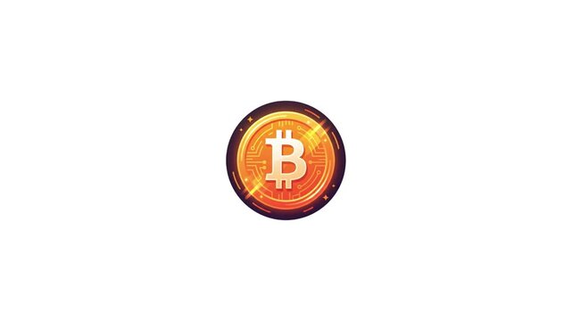 Crypto and Financial Trading Icons on a white background. Bitcoin blockchain and cryptocurrency market icons on a white background. Cryptocurrency Investment Icons on a white background. Business icon