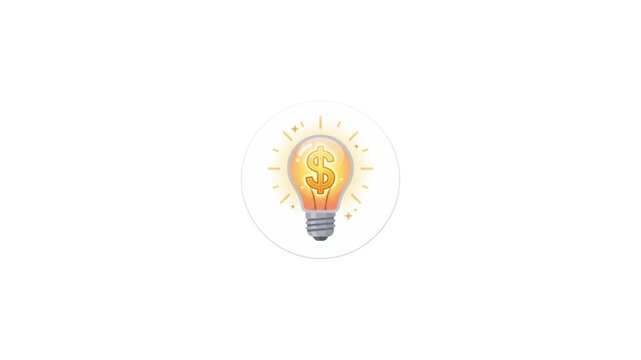 Dollar Sign and Money Icons on a white background. Financial wealth, banking and business cash icons on a white background. Colourful Dollar Sign Icons on a white background.  Business icon sign. 