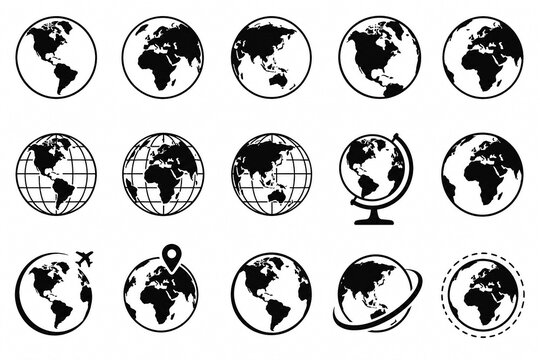 World Planet earth Globe icon