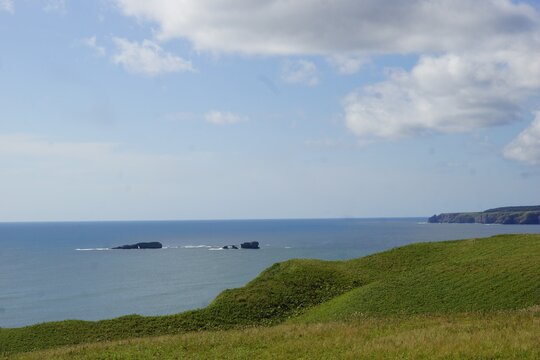 北海道霧多布の風景　涙岬