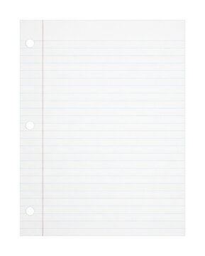 PNG Blank lined notebook paper sheet