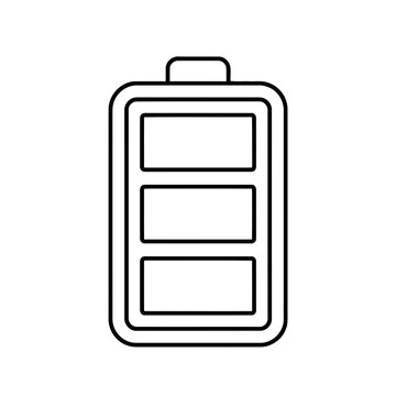 Battery icon outline