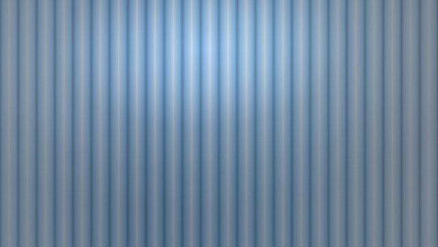 Vertical blue stripes pattern with soft gradient lighting effect for abstract texture
