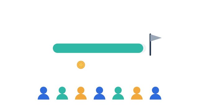 Crowdfunding progress is a distinct fundraising workflow for platforms and campaign marketing.