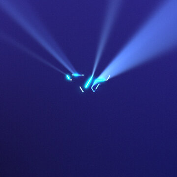 Square Light Rays Intro Logo Reveal &ndash; Volumetric Beam Burst to Clean Bright Gradient Brand for Social Media