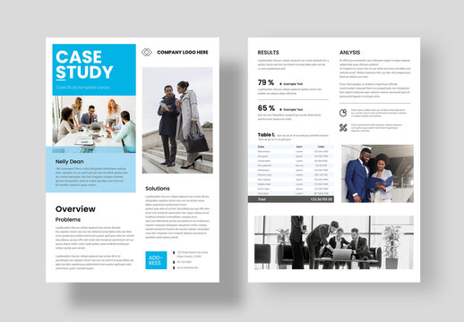 Company Case Study Layout