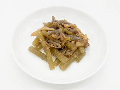フキの煮物 田舎煮 イメージ 写真素材