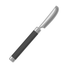 Fototapeta premium Scalpel surgical instrument icon vector illustration design