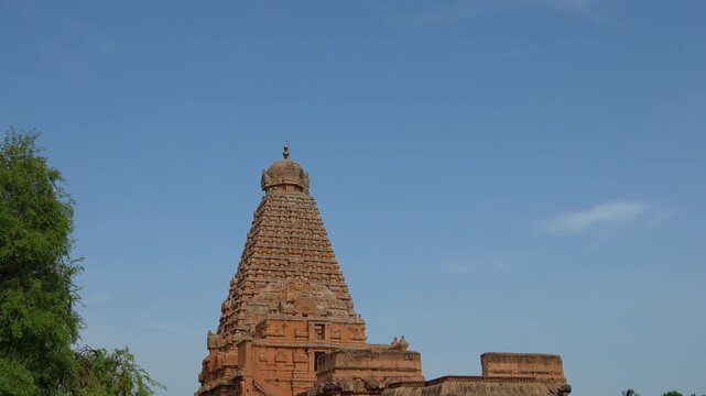 Brihadeeswarar Temple, Brihadisvara Temple, Thanjai Peruvudaiyar Kovil, Tanjore Big Temple, Shiva Temple, Thanjavur, Tamilnadu, India. King Raja Raja Cholan, UNESCO World Heritage Site. Archaeological