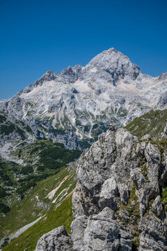 The Mount Triglav in Julian Alps, Slovenia
