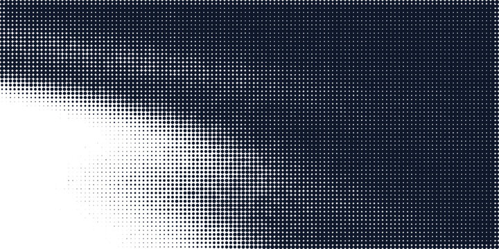 Abstract geometric dot pattern with gradient shading Vector Halftone Background
