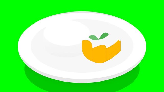 Mango sticky rice icon showing Thai dessert process for sweet tropical treat and traditional food