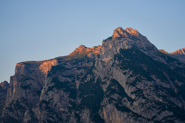 Fototapeta premium Alba sulle Pale di San Lucano
