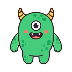 cute cartoon monster characters colorful funny creatures kids illustration vector set adorable fantasy mascots playful spooky halloween design collection