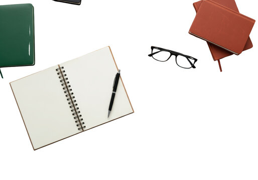 Spiral Bound Notebook with Pen.