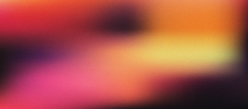 Abstract gradient background with warm sunset colors, vibrant blurred texture in orange and pink hues. Soft out of focus light leak effect for modern digital art and cinematic website banners.